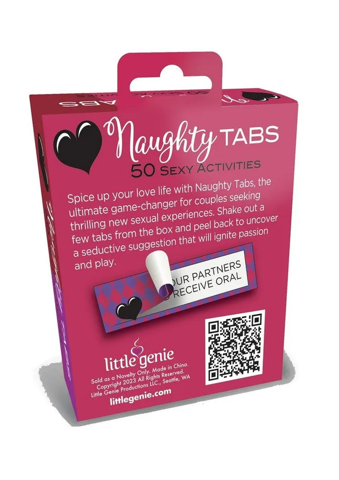 Couples Naughty Tabs Couples Game Adult Party and Games