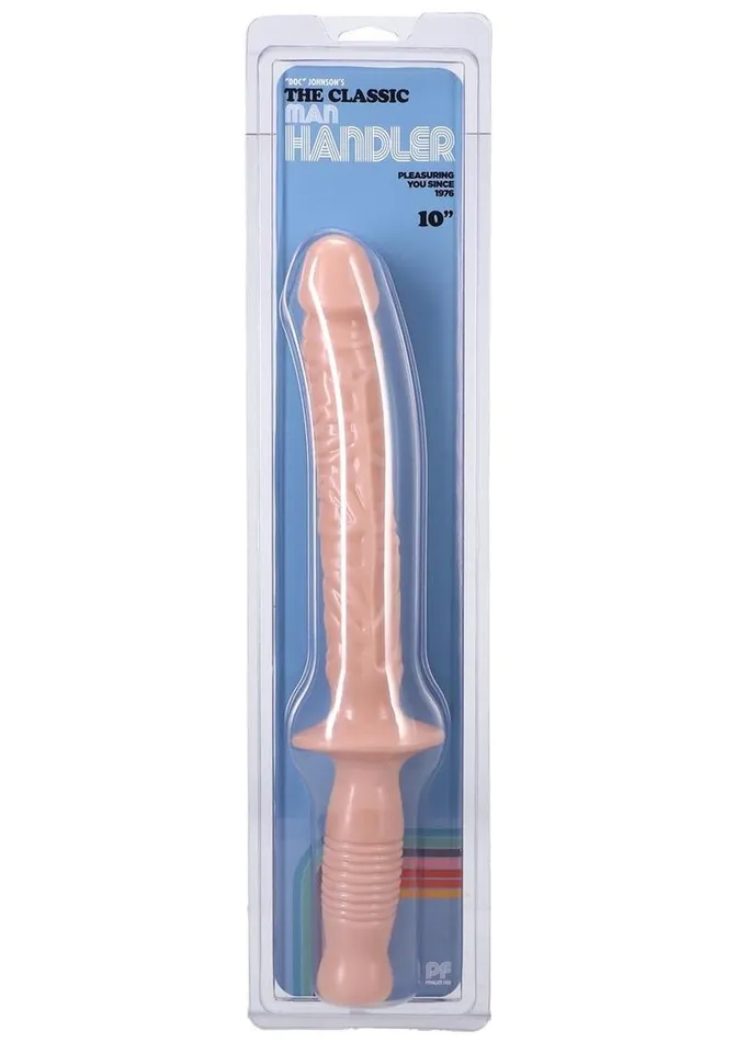 Doc Johnson Classic The Manhandler with Handle Dildo Female Sex Toys