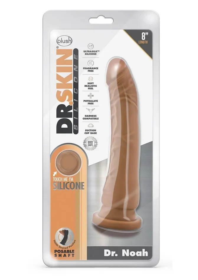 Dr Skin Dr Noah Silicone Dildo with Suction Cup Dr Skin Female Sex Toys