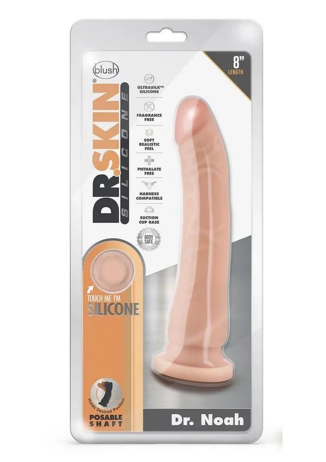 Dr Skin Dr Noah Silicone Dildo with Suction Cup Dr Skin Female Sex Toys