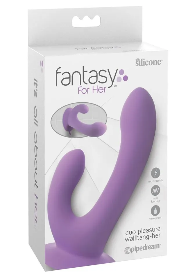 Fantasy For Her Female Sex Toys Fantasy For Her Duopleasure Wallbang Her Silicone Rechargeable Waterproof Fantasy For Her Female Sex Toys Fantasy For Her Duopleasure Wallbang Her Silicone Rechargeable Waterproof