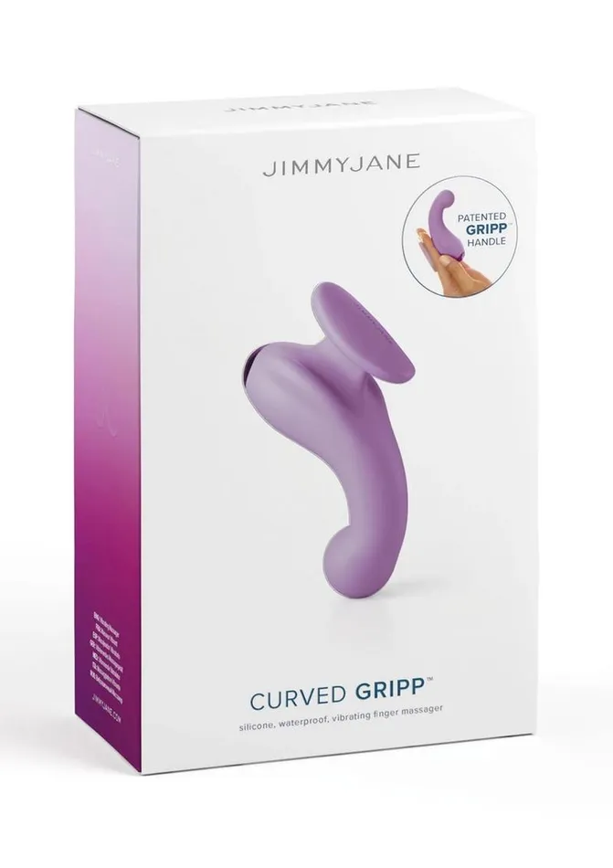 Female Sex Toys Jimmyjane Jimmyjane Curved Gripp Rechargeable Silicone Dual Stimulating Vibrator Female Sex Toys Jimmyjane Jimmyjane Curved Gripp Rechargeable Silicone Dual Stimulating Vibrator