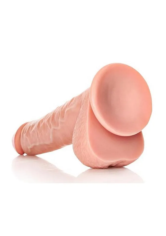 Female Sex Toys Real Rock Realrock Straight Realistic Dildo with Balls and Suction Cup