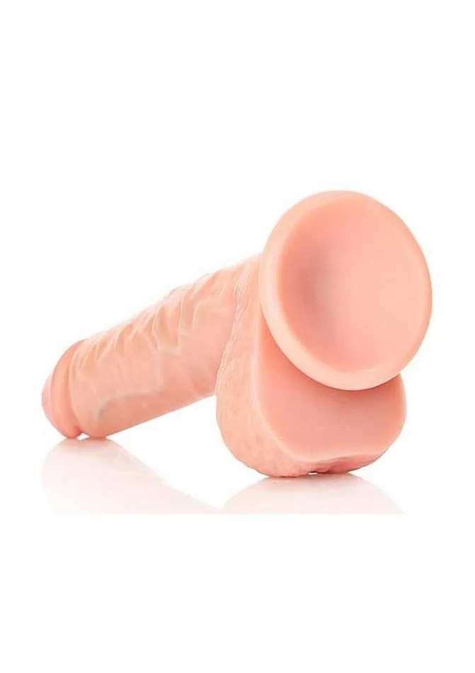 Female Sex Toys Real Rock Realrock Straight Realistic Dildo with Balls and Suction Cup