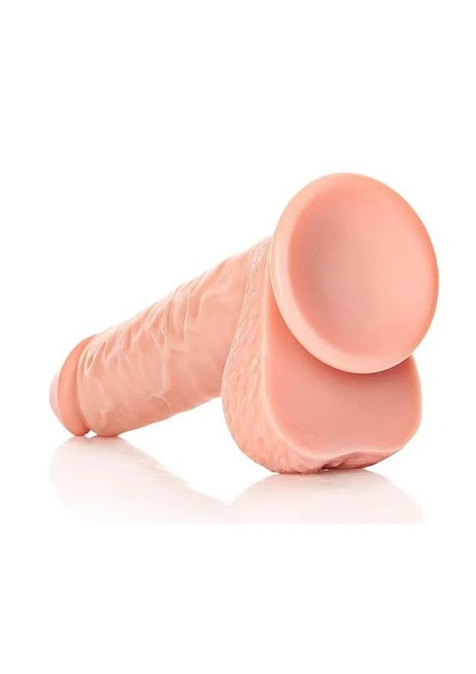 Female Sex Toys Real Rock Realrock Straight Realistic Dildo with Balls and Suction Cup