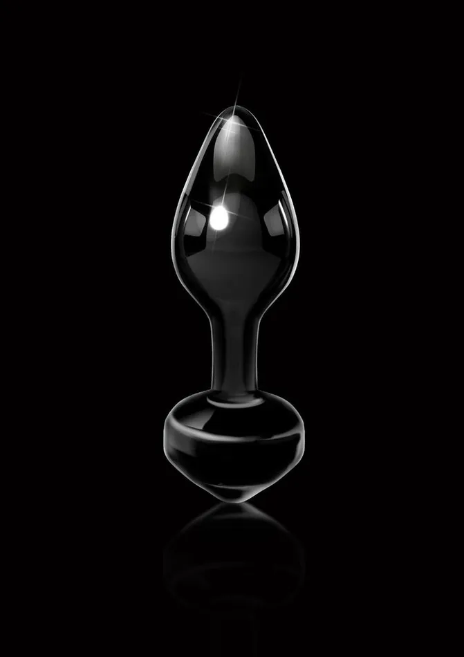 Icicles Male Sex Toys Icicles No 44 Glass Anal Plug