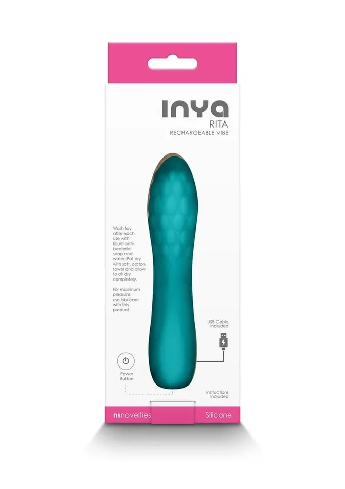 Inya Female Sex Toys Inya Rita Rechargeable Silicone Vibrator