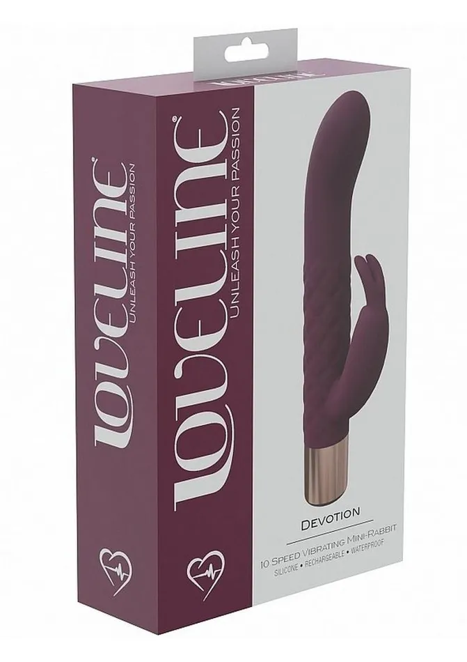 Loveline Devotion Silicone Rechargeable 10 Speed Mini Rabbit Loveline Female Sex Toys Loveline Devotion Silicone Rechargeable 10 Speed Mini Rabbit Loveline Female Sex Toys