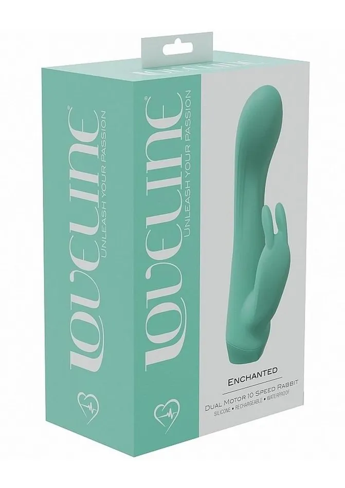 Loveline Loveline Enchanted Rechargeable Silicone Dual Motor Rabbit Vibrator Female Sex Toys Loveline Loveline Enchanted Rechargeable Silicone Dual Motor Rabbit Vibrator Female Sex Toys
