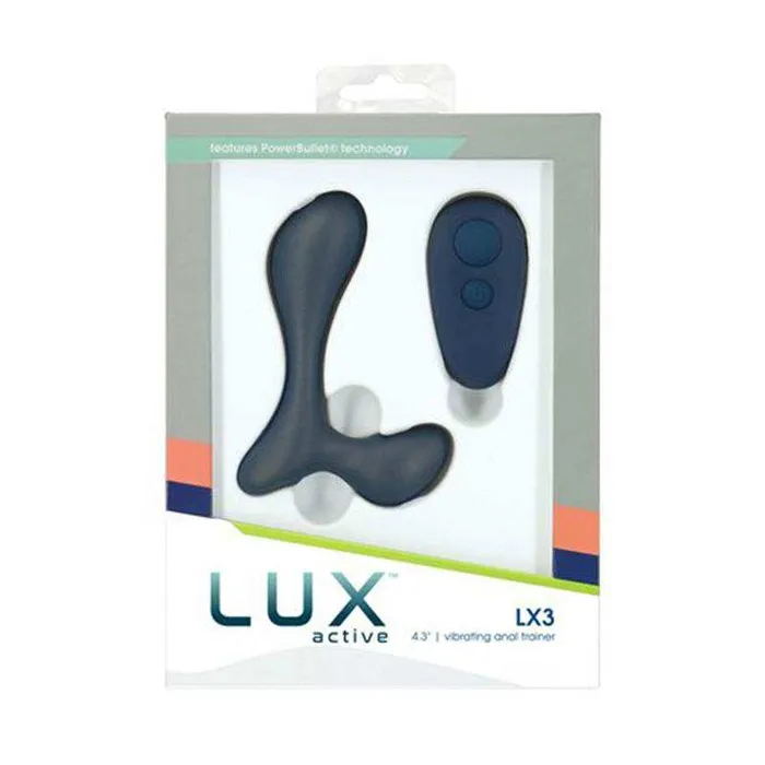 Lux Active LX3 43 SIlicone Vibrating Anal Trainer BMS Factory Male Sex Toys Lux Active LX3 43 SIlicone Vibrating Anal Trainer BMS Factory Male Sex Toys