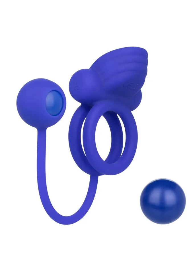Male Sex Toys Couples Enhancers Silicone Rechargeable Dual Rockin Rim Enchancer Cock Ring