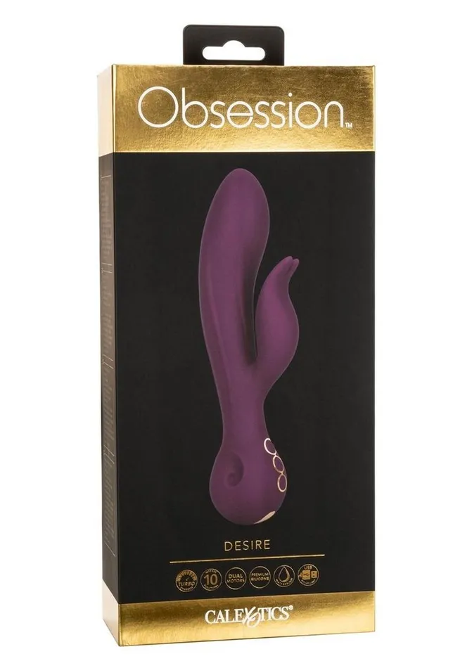 Obsession Female Sex Toys Obsession Desire Rechargeable Silicone Rabbit Vibrator