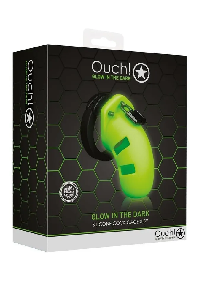 Ouch Model 20 Silicone Cock Cage Ouch Male Sex Toys