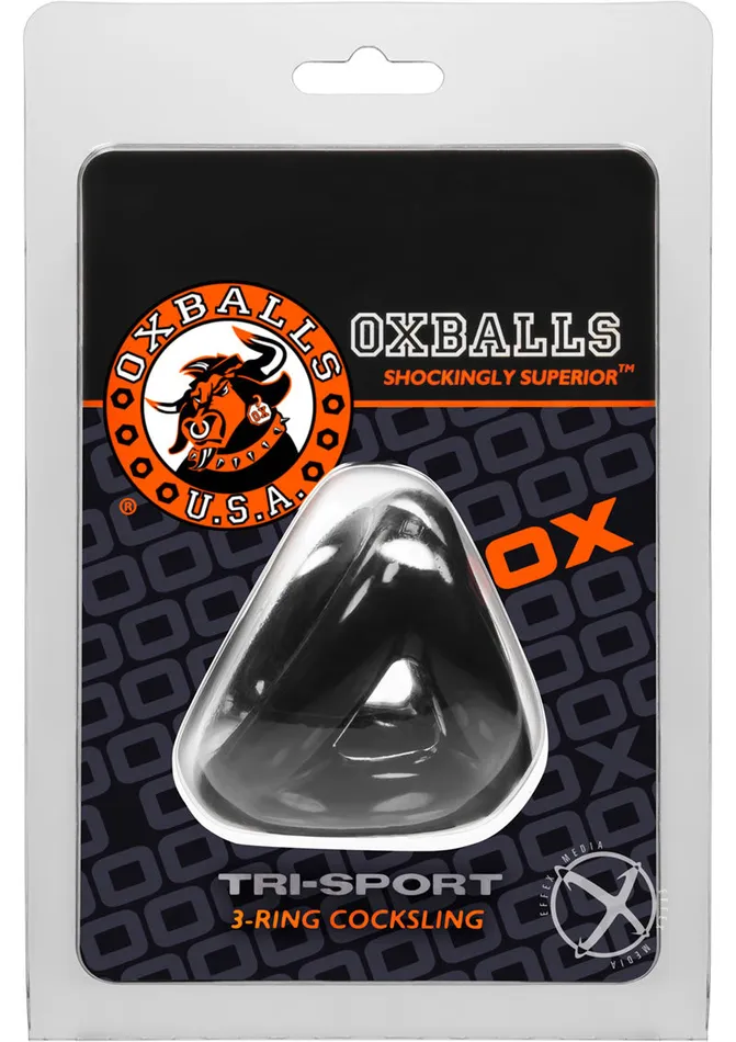Oxballs Atomic Jock TriSport Cock Ring Oxballs Male Sex Toys Oxballs Atomic Jock TriSport Cock Ring Oxballs Male Sex Toys