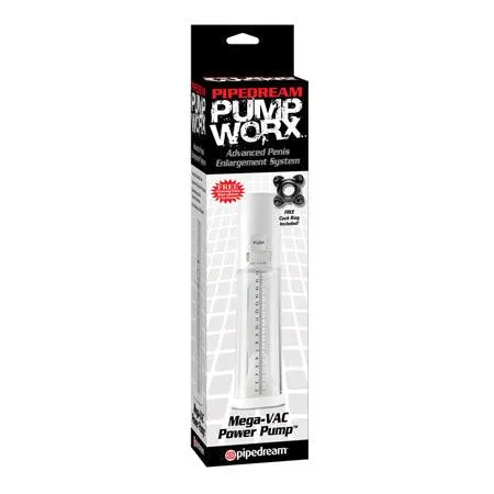 Pipedream Female Sex Toys Pipedream Pump Worx MEGAVAC Power Pump ClearWhite Pipedream Female Sex Toys Pipedream Pump Worx MEGAVAC Power Pump ClearWhite