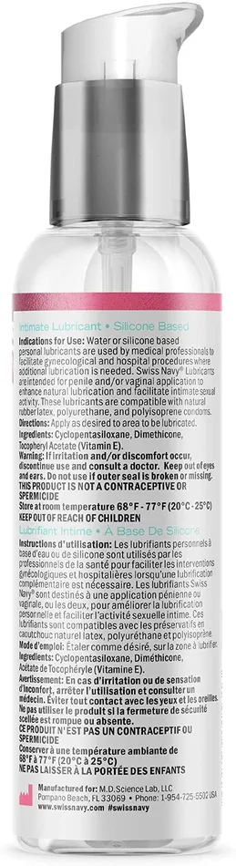 Playthings Vibrators Silicone Lubricant Desire by Swiss Navy