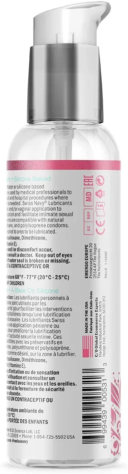 Playthings Vibrators Silicone Lubricant Desire by Swiss Navy