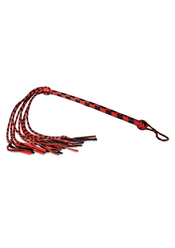 Prowler RED Vibrators Prowler Red Long Handle Flogger Prowler RED Vibrators Prowler Red Long Handle Flogger