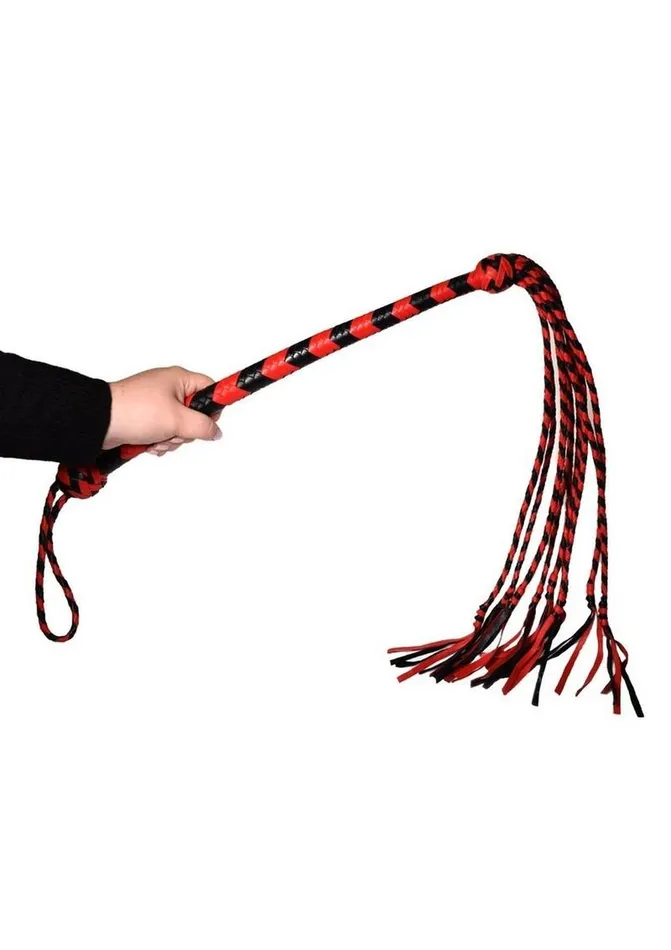 Prowler RED Vibrators Prowler Red Long Handle Flogger Prowler RED Vibrators Prowler Red Long Handle Flogger