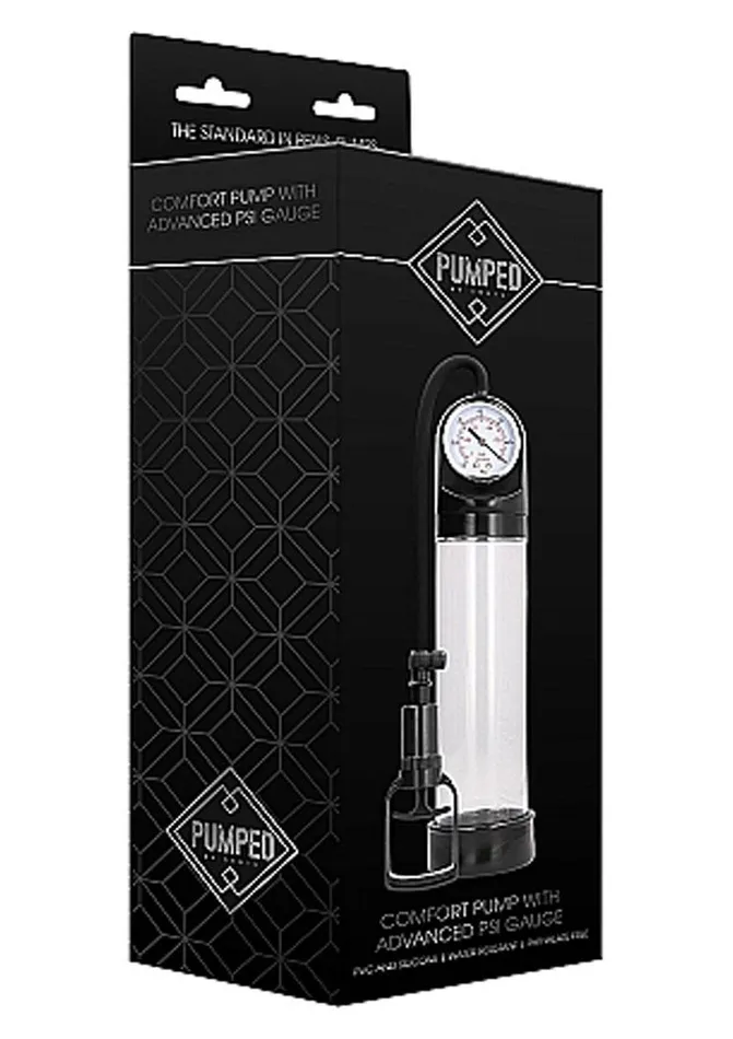 Pumped By Shots Comfort Penis Pump with Advanced Psi Gauge Pumped Male Sex Toys Pumped By Shots Comfort Penis Pump with Advanced Psi Gauge Pumped Male Sex Toys