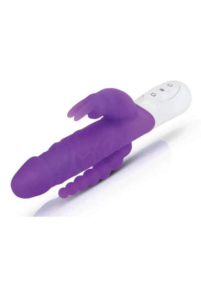 Rabbit Essentials Female Sex Toys Rabbit Essentials Silicone Rechargeable Slim Realistic Double Penetration Rabbit Vibrator Rabbit Essentials Female Sex Toys Rabbit Essentials Silicone Rechargeable Slim Realistic Double Penetration Rabbit Vibrator
