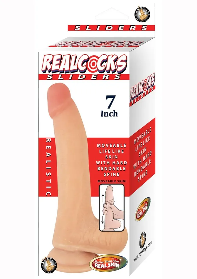 Realcocks Realcocks Sliders Dildo with Balls Female Sex Toys Realcocks Realcocks Sliders Dildo with Balls Female Sex Toys