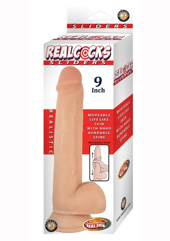 Realcocks Realcocks Sliders Dildo with Balls Female Sex Toys Realcocks Realcocks Sliders Dildo with Balls Female Sex Toys