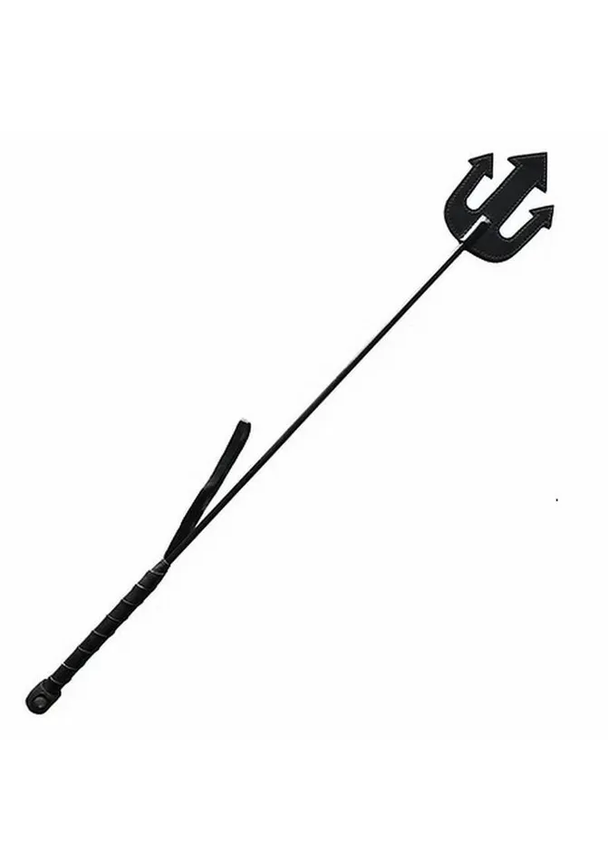 Restraints Rouge Rouge Devil Leather Riding Crop