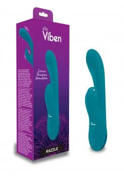 Ballisticmetal Female Sex Toys Wholesale Razzle Rechargeable Thumping GSpot Rabbit Vibe With Clitoral Clit Massager Viben Vibrator Ocean Ballisticmetal Female Sex Toys Wholesale Razzle Rechargeable Thumping GSpot Rabbit Vibe With Clitoral Clit Massager Viben Vibrator Ocean