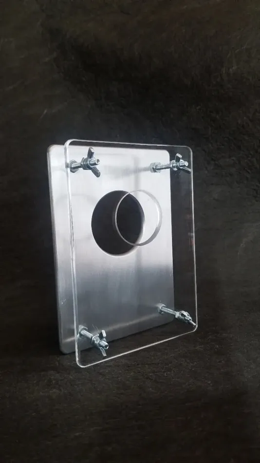 Ballisticmetal Wholesale Ballistic Acrylic Aluminum Cock Ball Crusher Optional Spike Crushing Plate Male Sex Toys Ballisticmetal Wholesale Ballistic Acrylic Aluminum Cock Ball Crusher Optional Spike Crushing Plate Male Sex Toys