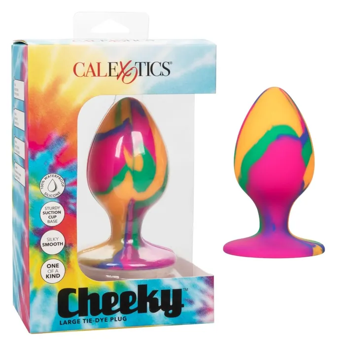 CalExotics Anal Cheeky Large TieDye Plug