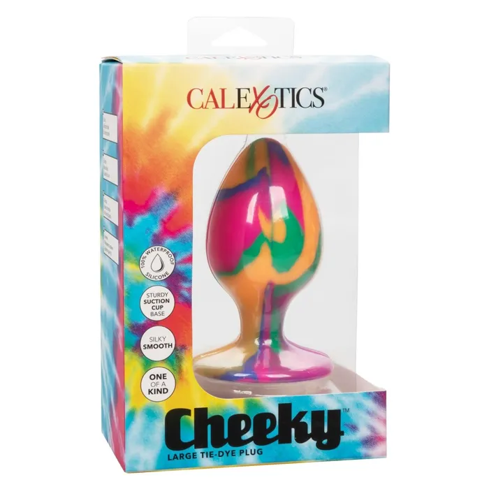 CalExotics Anal Cheeky Large TieDye Plug