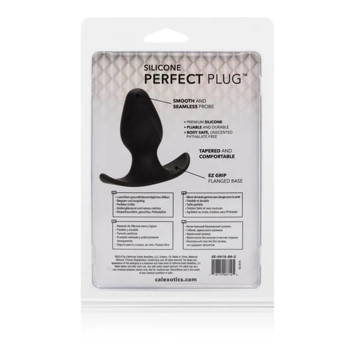 CalExotics Anal Silicone Perfect Plug CalExotics Anal Silicone Perfect Plug