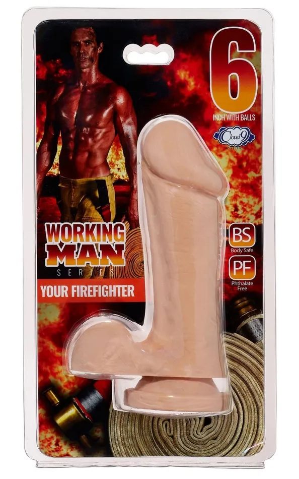 Cloud 9 Novelties Dildos Cloud 9 Working Man 6 Inch With Balls Cloud 9 Novelties Dildos Cloud 9 Working Man 6 Inch With Balls
