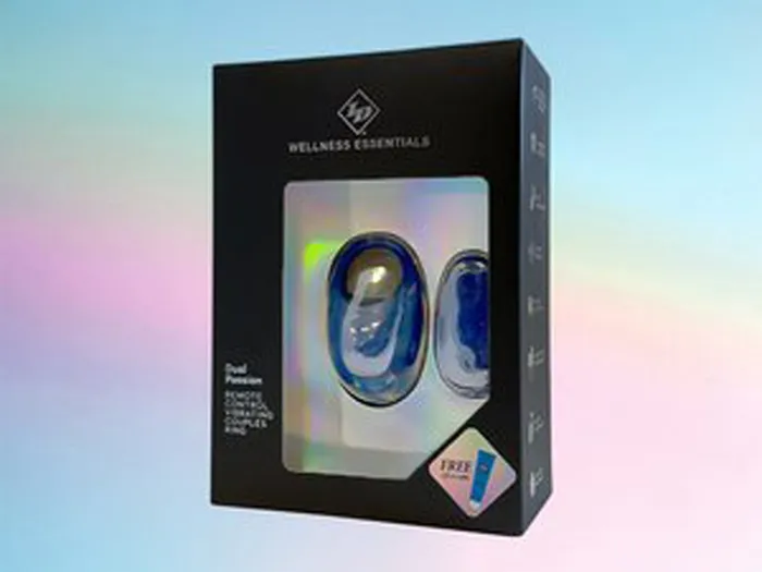 Couples ID Lubricants Dual Passion Remote Control Vibrating Couples Ring Blue Couples ID Lubricants Dual Passion Remote Control Vibrating Couples Ring Blue