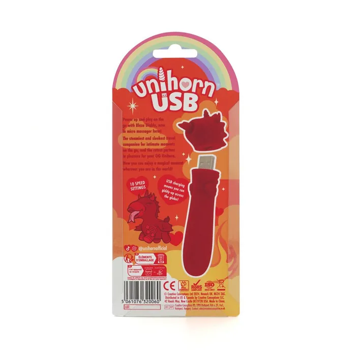 Creative Conceptions Female Sex Toys Unihorn USB Bullet Blaze Diablo Creative Conceptions Female Sex Toys Unihorn USB Bullet Blaze Diablo
