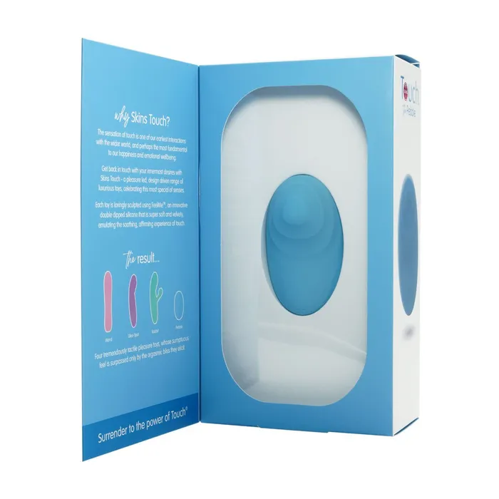Creative Conceptions Skins Vibrators Skins Touch the Pebble Blue Creative Conceptions Skins Vibrators Skins Touch the Pebble Blue