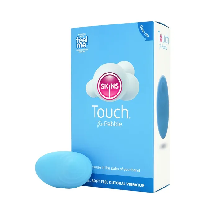 Creative Conceptions Skins Vibrators Skins Touch the Pebble Blue Creative Conceptions Skins Vibrators Skins Touch the Pebble Blue