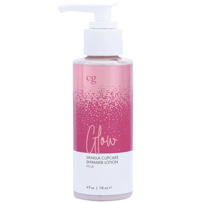 Dildos Classic Brands Glow Vanilla Cupcake Shimmer Lotion Pink 4 Oz