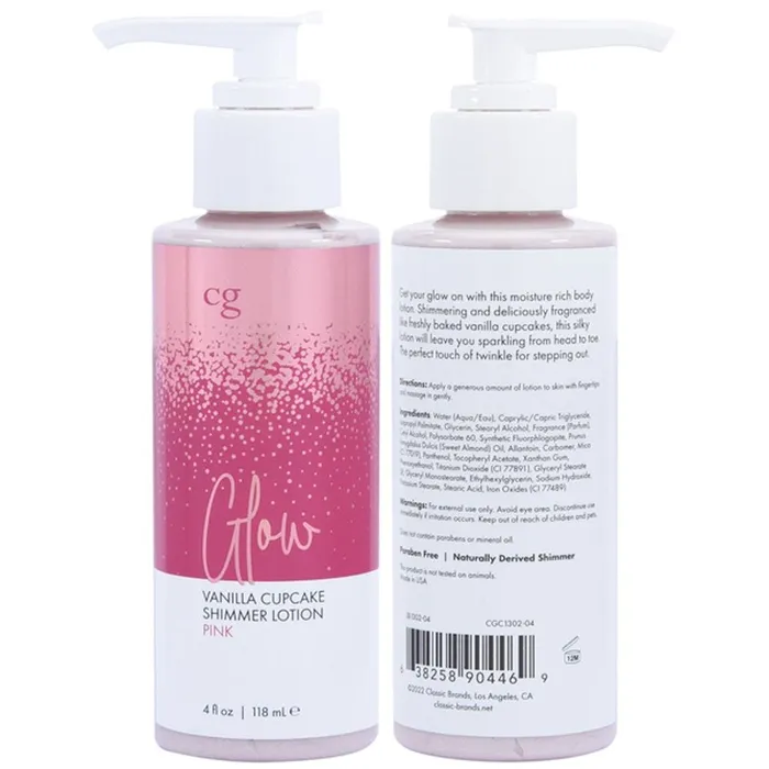 Dildos Classic Brands Glow Vanilla Cupcake Shimmer Lotion Pink 4 Oz Dildos Classic Brands Glow Vanilla Cupcake Shimmer Lotion Pink 4 Oz