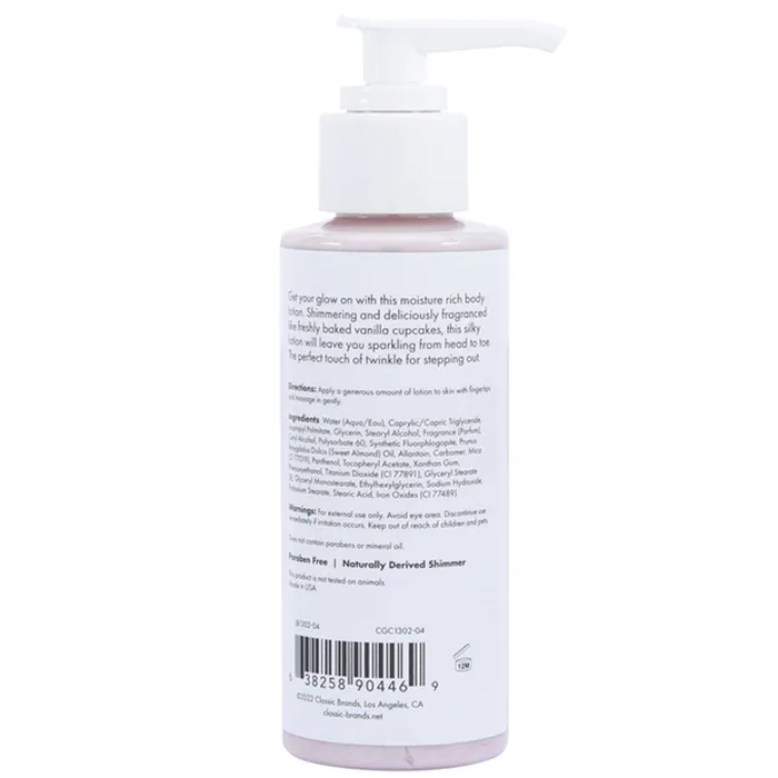 Dildos Classic Brands Glow Vanilla Cupcake Shimmer Lotion Pink 4 Oz Dildos Classic Brands Glow Vanilla Cupcake Shimmer Lotion Pink 4 Oz