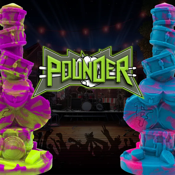 Dildos Custom Pounder the Knotted Drum Dildo Twisted Fantasies