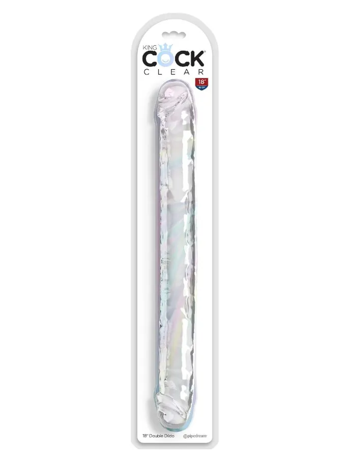 Dildos Pipedream 18 Inch Double Dildo Clear