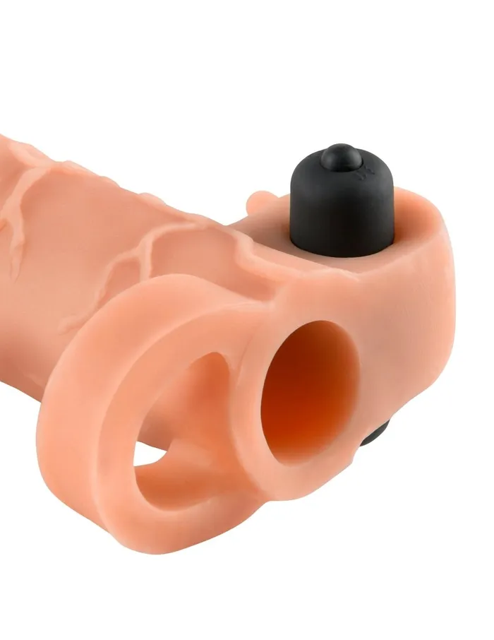 Fantasy XTensions Vibrating Real Feel 2Inch Extension Flesh Pipedream Male Sex Toys