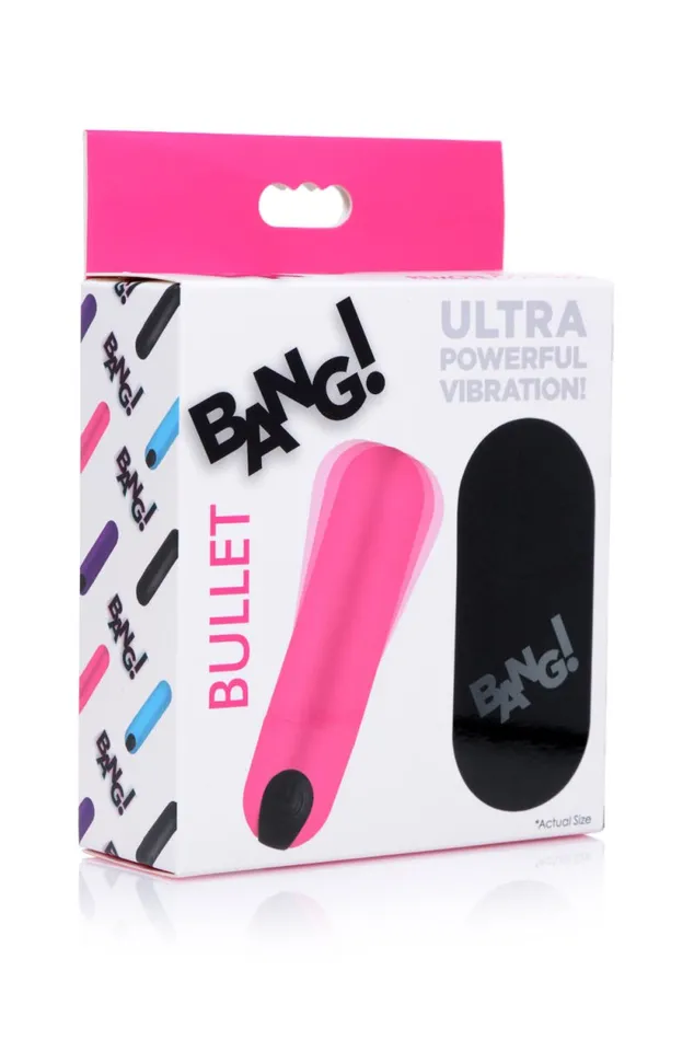 Female Sex Toys Bang Vibrating Bullet With Remote Control XR Brands Bang Female Sex Toys Bang Vibrating Bullet With Remote Control XR Brands Bang