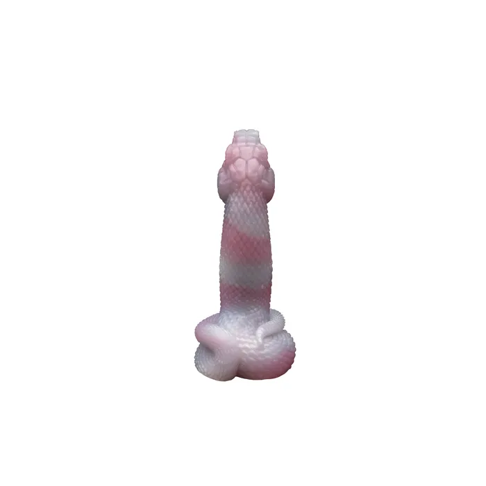 Female Sex Toys Premade Mini Nathara the Serpent Dildo Medium Standard Base Twisted Fantasies