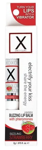 Female Sex Toys X on the Lips Lip Balm 75 Oz Sensuva