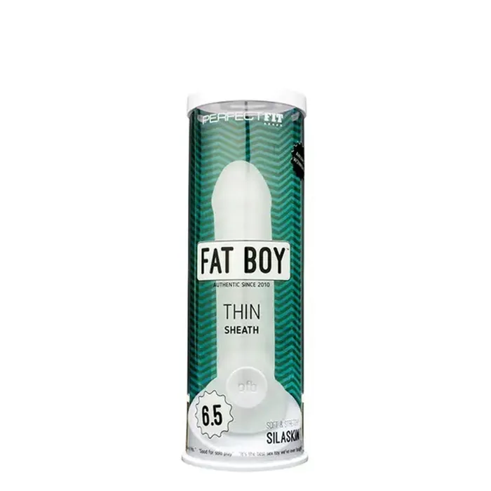 Perfect Fit Dildos Fat Boy Thin 65 in Clear