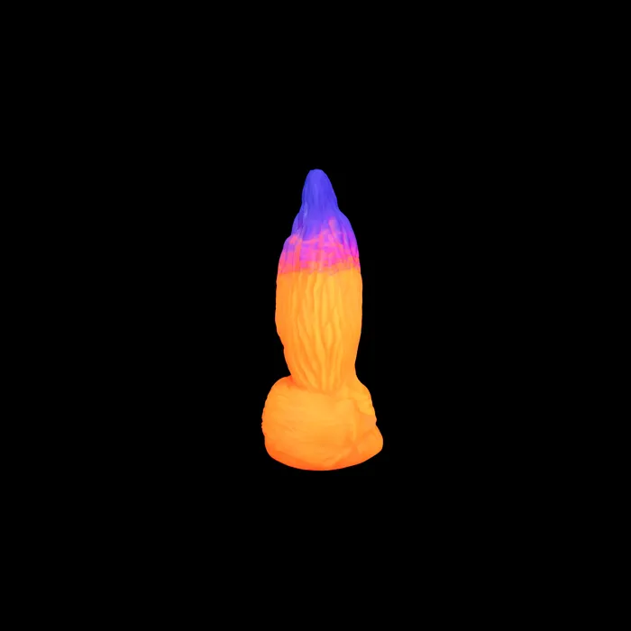 Premade Mini Foxy the Fox Fantasy Dildo Medium Suction Cup UV Twisted Fantasies Female Sex Toys