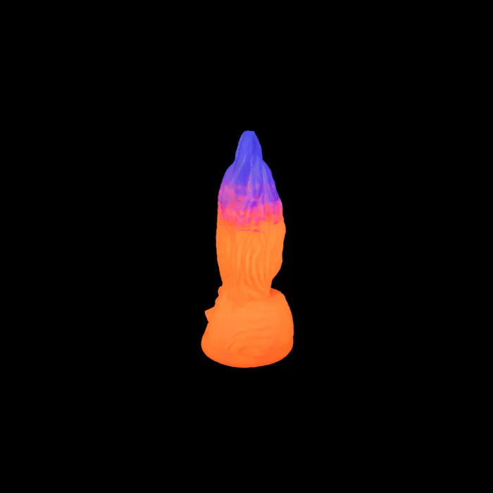 Premade Mini Foxy the Fox Fantasy Dildo Medium Suction Cup UV Twisted Fantasies Female Sex Toys